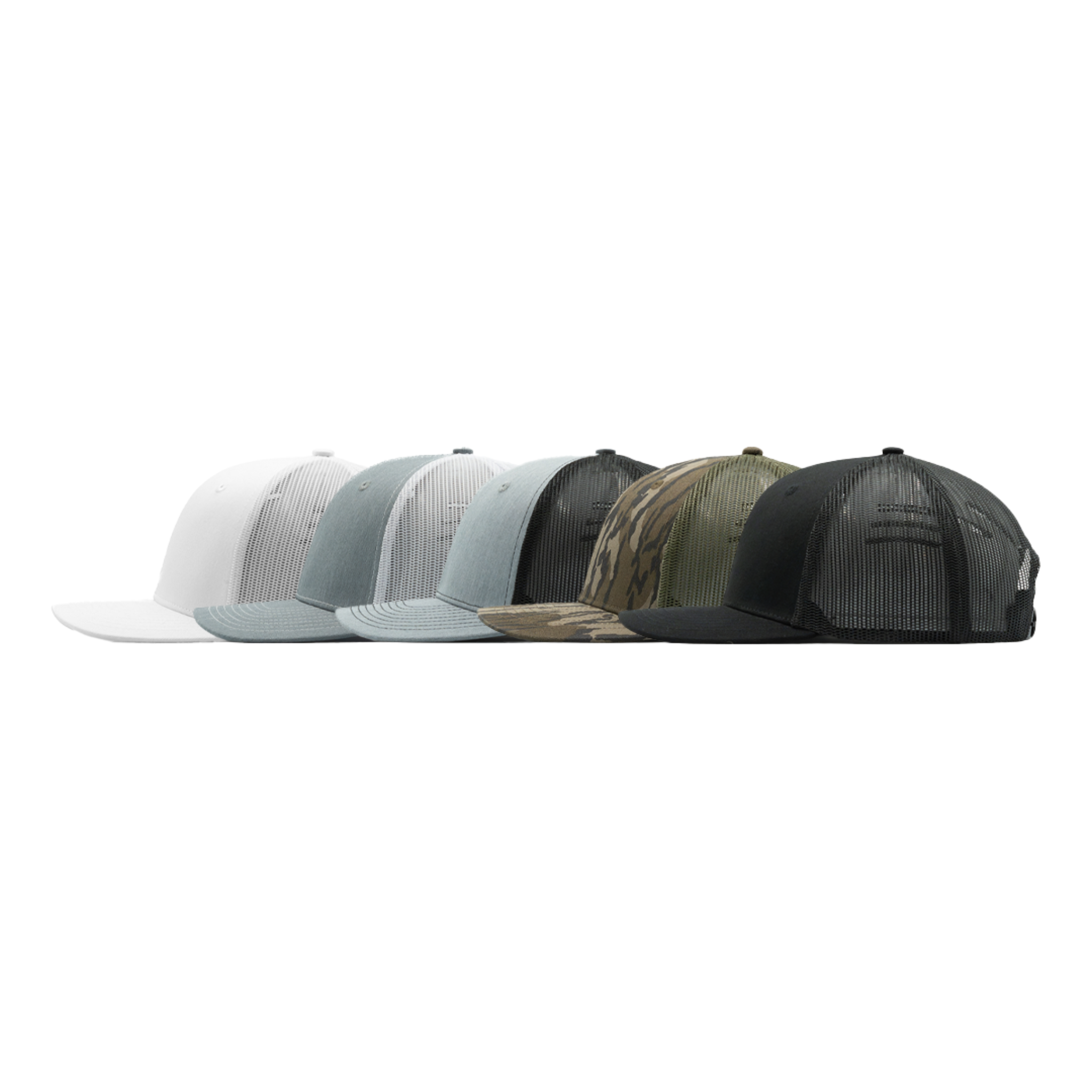 35W — 6 Panel Snapback Mesh Trucker