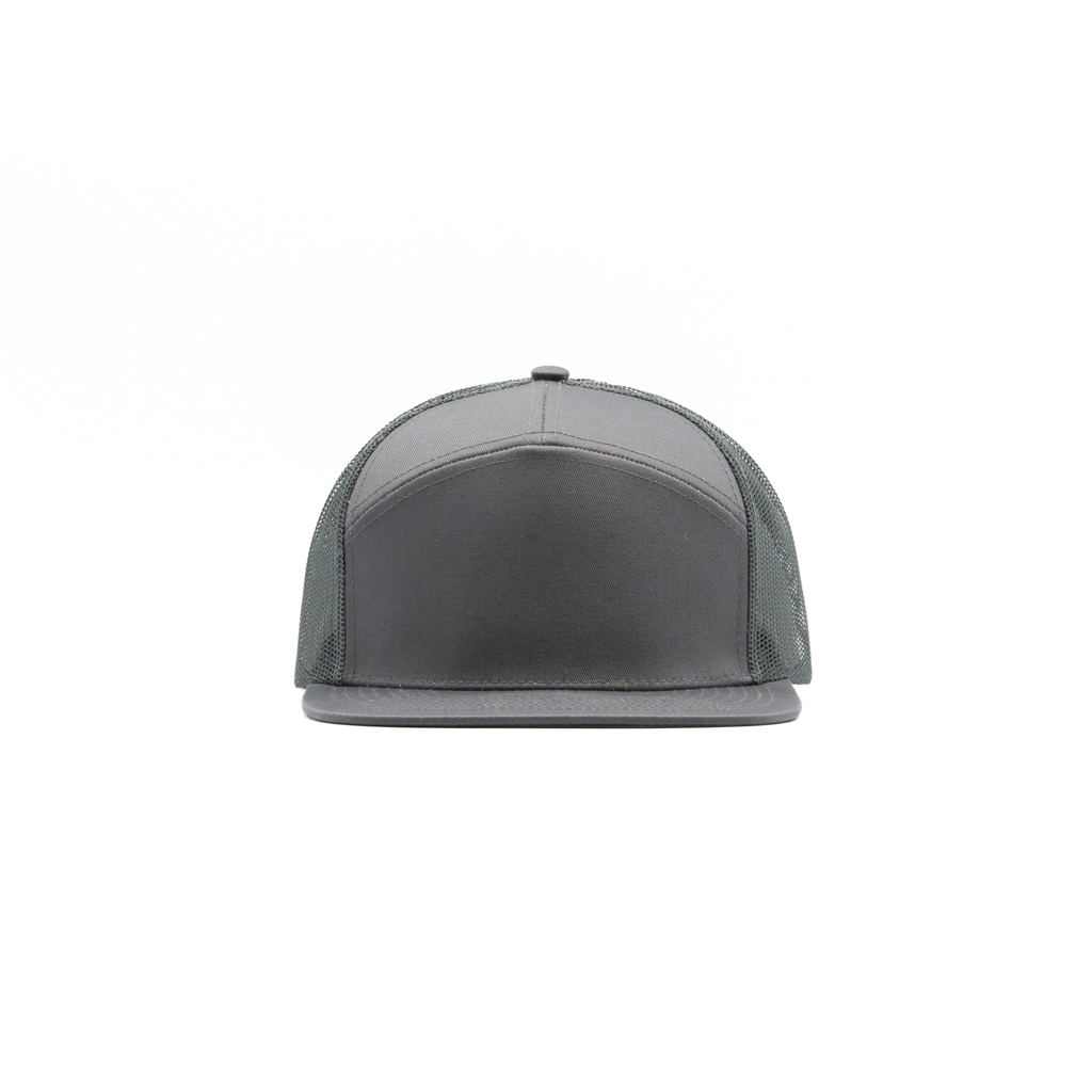 635 — 7 Panel Mesh Trucker